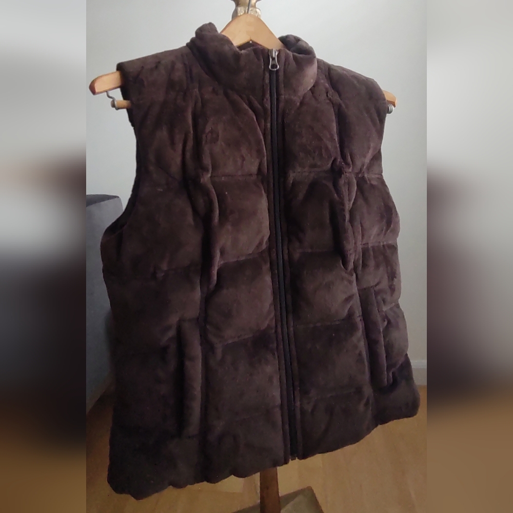 Brown Quilted Vest Eddie Bauer